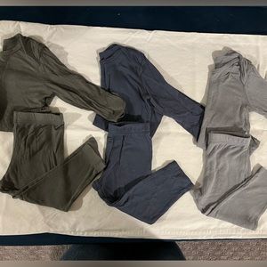 Lot of THREE Solly Baby Sleeper Sets 6-12M